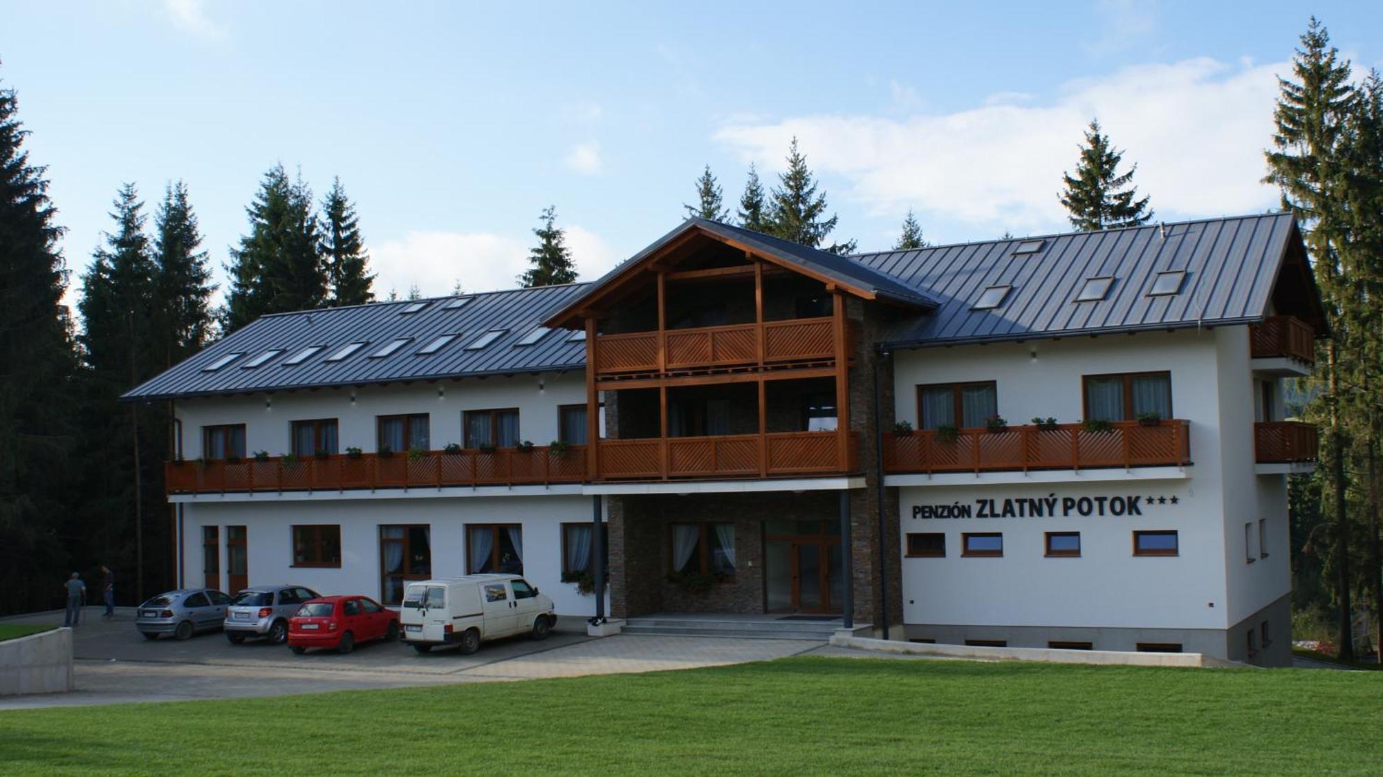 Penzión Zlatny Potok Mutne Kültér fotó